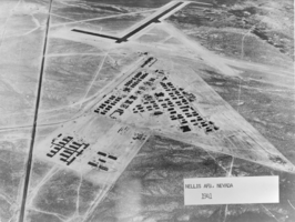 Aerial photograph of Nellis Air Force Base, Nevada, 1941