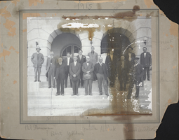 Photograph of men in Las Vegas, 1915