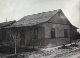 Photograph of Dora Lee's house, Las Vegas, March 1916