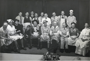 Photograph of a cast for a church play, Las Vegas, circa 1930s
