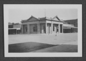 Photograph of the First State Bank, Las Vegas, Nevada, October 1910