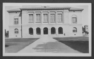 Photograph of the Clark County Courthouse, Las Vegas, Nevada, circa 1910s-1930s