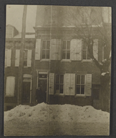 Black-and-white photograph of 828 N. 10th Street Reading, Pennsylvania, circa 1890-1910