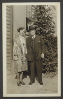 Photograph of Lillie and George A. Clifton, October 13, 1929