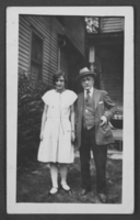 Photograph of Florence and George A. Clifton, July 1937