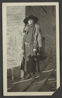 Photograph of Aunt Lillie Clifton, Newton, Pennsylvania, circa 1890-1910