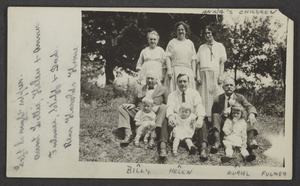 Photograph of George A. Clifton and others, circa 1890-1950s