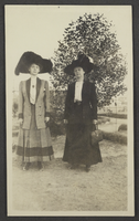 Photograph of Mayme Stocker and Lillie Clifton Newton, circa 1910s