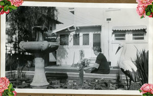 Photograph of Helen Stewart outdoors