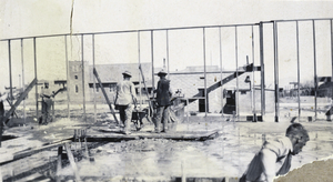 Photograph of the Clark County Courthouse, Las Vegas, 1914