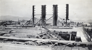 Photograph of the Clark County Courthouse, Las Vegas, 1914