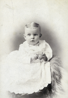 Photograph of Florence Squires, circa early 1890s