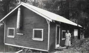 Photograph of Delphine Squies at Deer Creek, Nevada, circa 1930s to 1950s