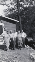 Photograph of Squires family members at Deer Creek, Nevada, circa 1940s to 1950s