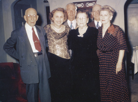 Photograph of Squires family and friends, Las Vegas, circa 1954