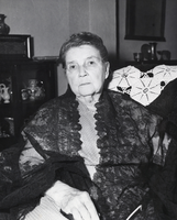 Photograph of Delphine Squires, circa 1956