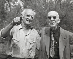 Photograph of Frank Buol and C. P. Squires, circa 1950s