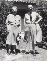 Photograph of Delphine and C. P. Squires, Las Vegas, circa 1950s