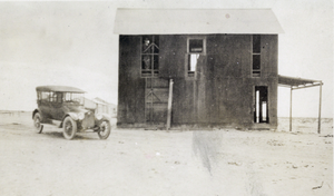 Photograph of C. C. Boyer's car, circa 1920s