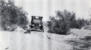 Photograph of a car, circa 1920s