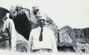 Photograph of men in the vicinity of Black Canyon, Colorado, 1931