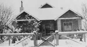 Film transparency of the Bracken House, Las Vegas, circa 1905