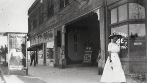 Photograph of the Majestic Theatre, Las Vegas, circa 1920