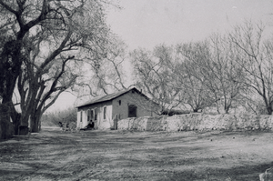 Film transparency of a Ranch House, circa early 1900s