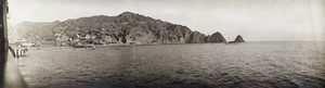 Photograph of coastline, circa early 1900s
