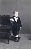 Photograph of Archie Stewart, circa late 1880s