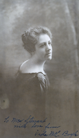 Black-and-white photograph of Vida M. C. Boyle, circa early 1900s