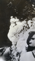 Photograph of people at an unknown location, circa early 1900s