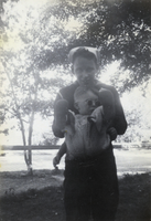 Photograph of Clinton Peter Stay and his nephew, circa early 1900s