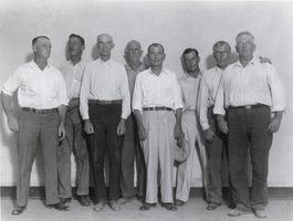 Photograph of Central Labor Union Committee, Las Vegas, 1931