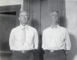 Photograph of Art Parvin and E. C. Fisher, Las Vegas, 1930-1931