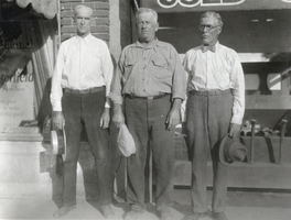 Photograph of labor union officials, Las Vegas, 1930-1931