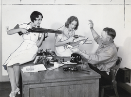Photograph of Glen E. Bodell and others, Boulder City, Nevada, circa 1932