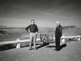 Photograph of Albert Fisher and Elton Garrett, Boulder City, Nevada, circa 1960s-1970s