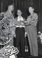 Photograph of a children's Christmas party, Boulder City, Nevada, December 23, 1960