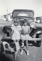 Photograph of Juanita Baker and Anita Baker, Boulder City, Nevada, circa 1934