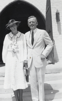 Film transparency of Reverend and Mrs. H. H. Eymann of the Grace Community Church in Boulder City,  Nevada. May 17, 1939