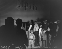 Film transparency of El Patio Theater, Las Vegas, 1929