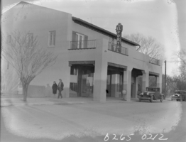 Film negative of El Portal Theatre, Las Vegas, 1930
