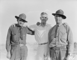 Film transparency of J. Fred Hesse and others, Las Vegas, 1929-1932