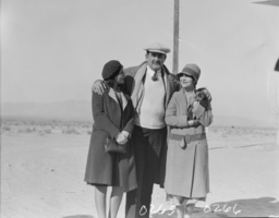 Photographic transparency of unidentified people, Las Vegas, 1929-1930