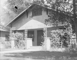 Film transparency of a house, Las Vegas, 1930s