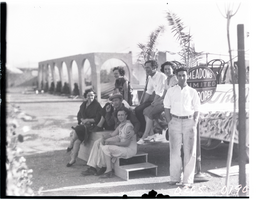 Film transparency of Meadows Hotel/Casino staff, Las Vegas, Nevada, 1931