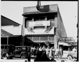Film transparency of a view of Boulder Club, Las Vegas, Nevada, 1931