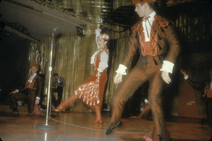 Slide of dancers for a Donn Arden show, circa 1950s-1960s