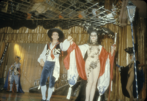 Slide of dancers for a Donn Arden show, circa 1950s-1960s